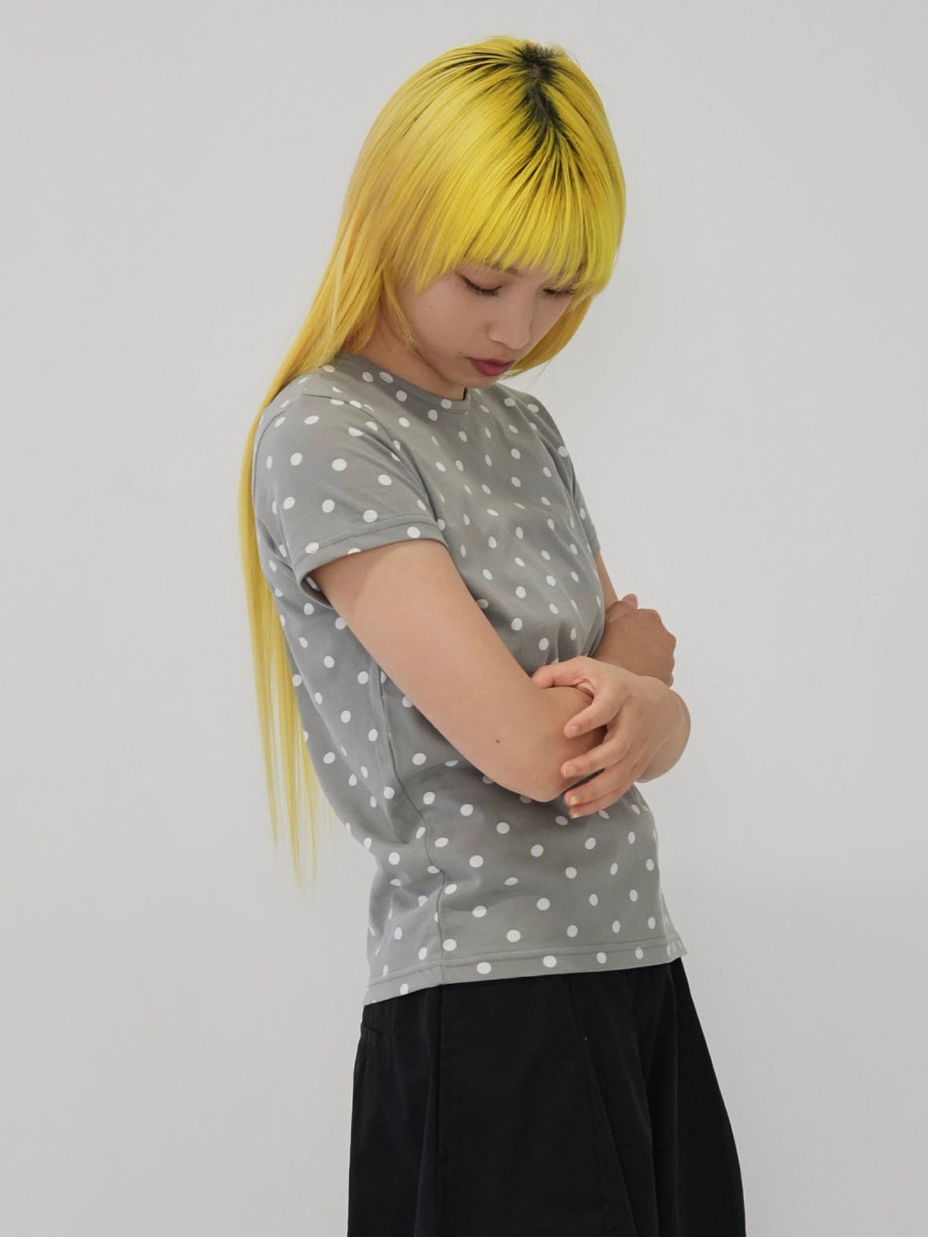 sideslit dot tops