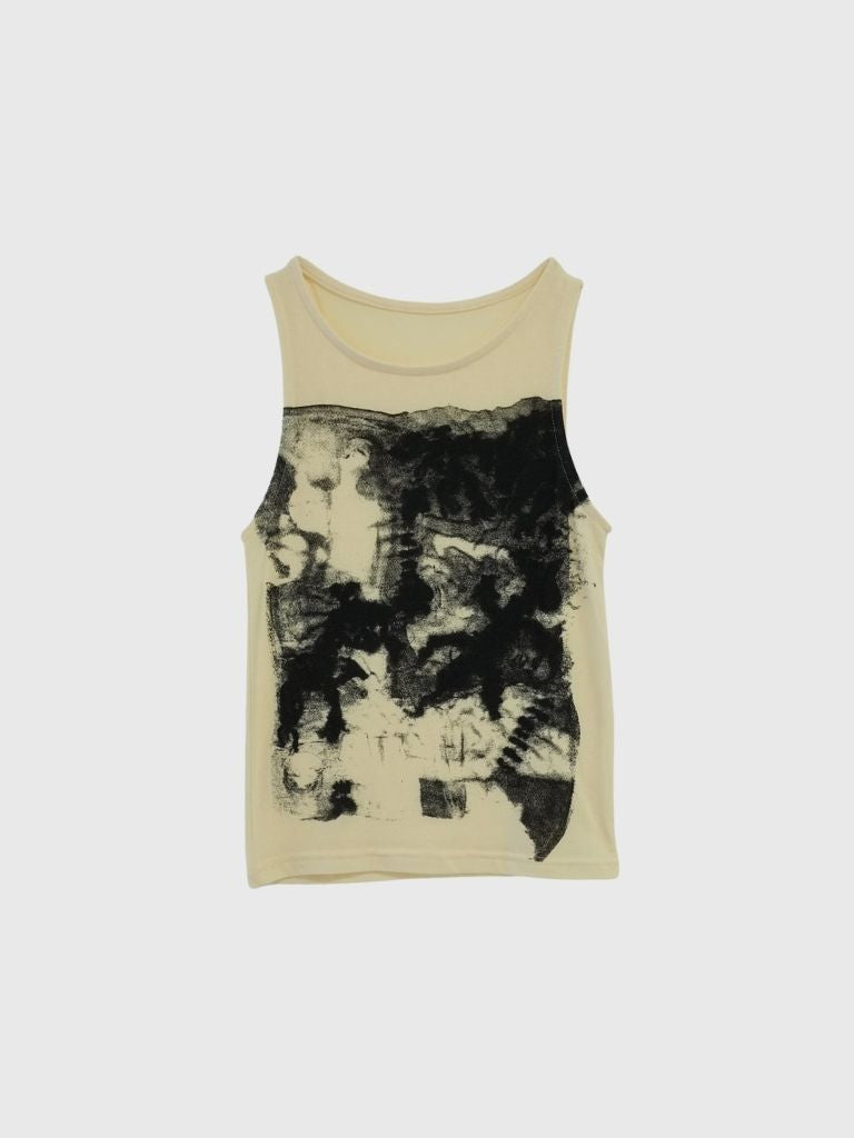 art print tank top