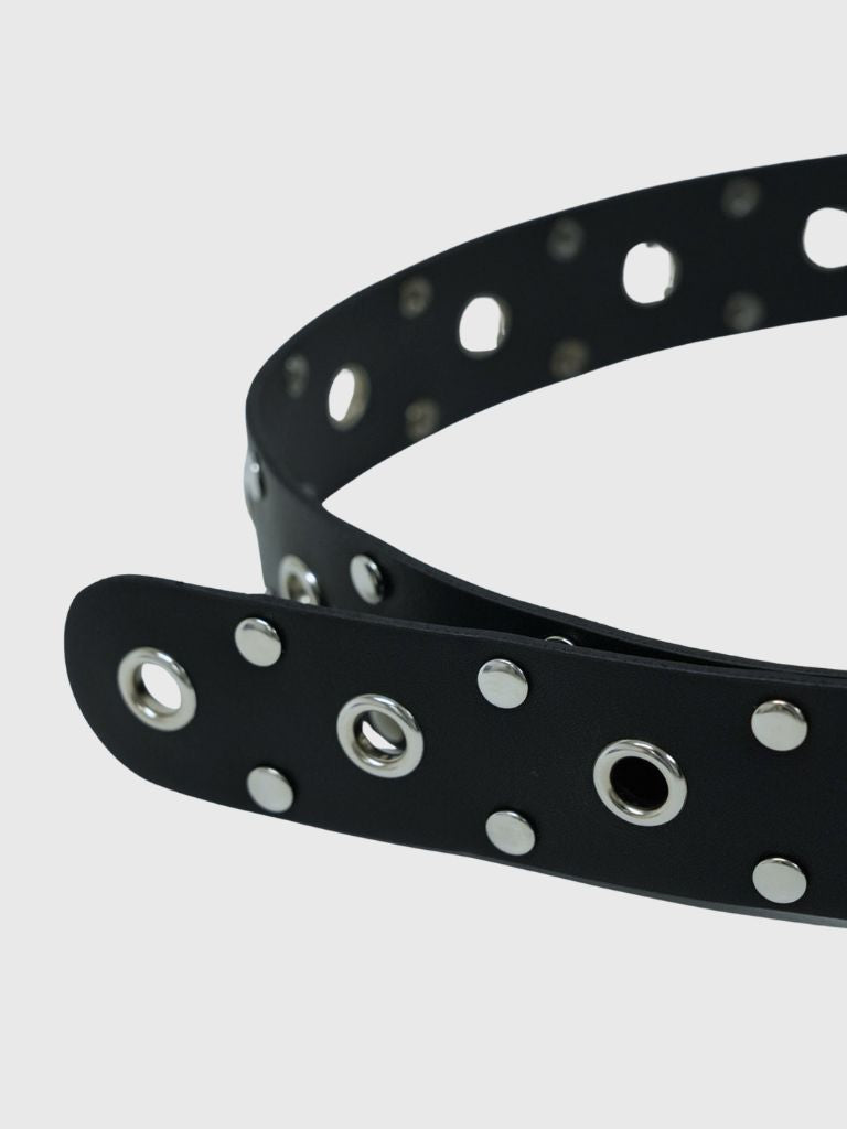 thick eyelet belt