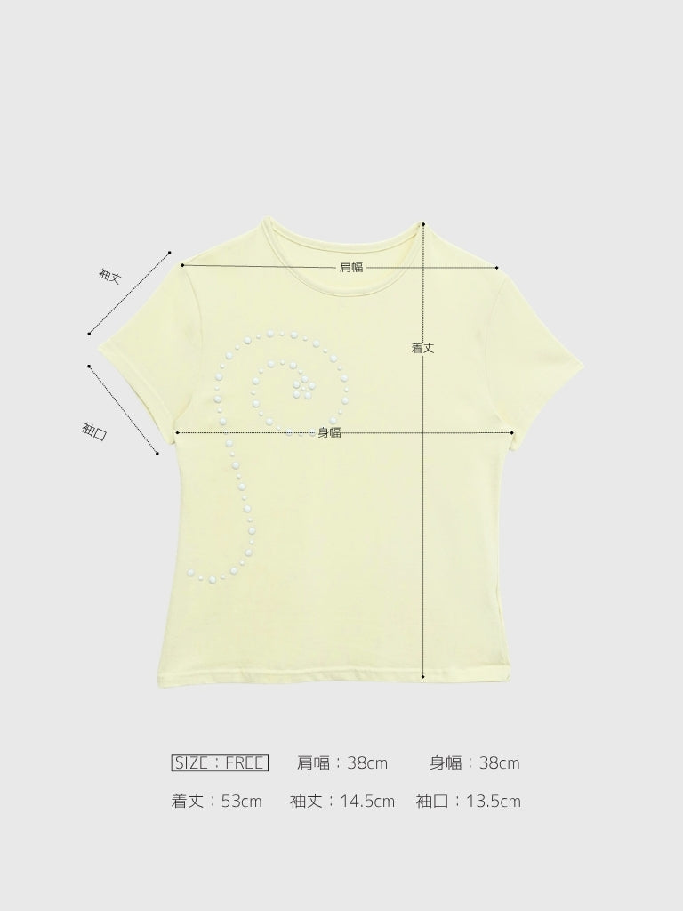 dot swirl tops
