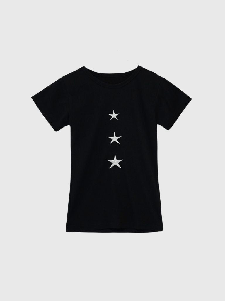 vertical star print tops