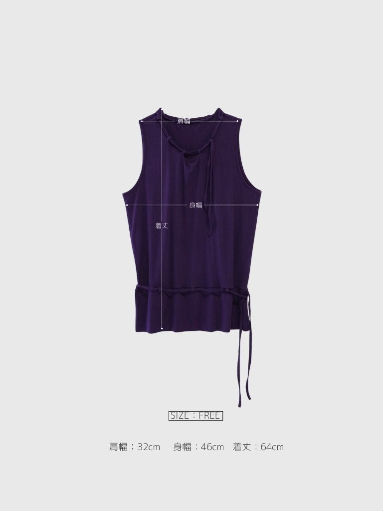cutout design tank top