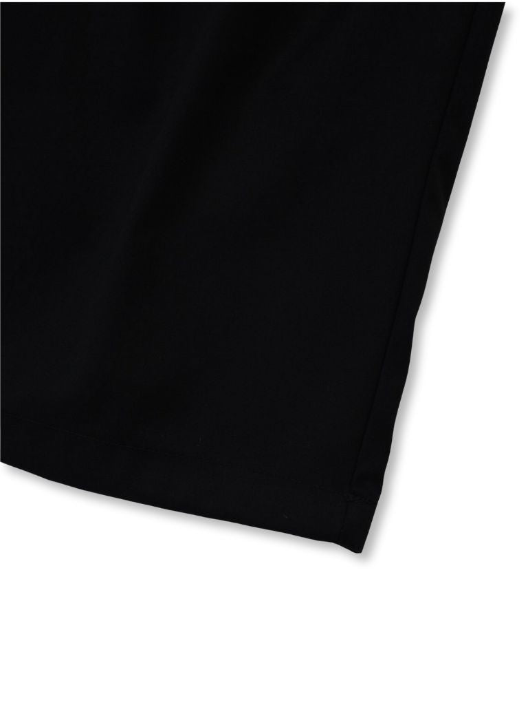 layered belt wide pants