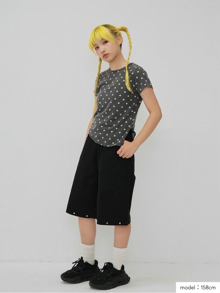 sideslit dot tops