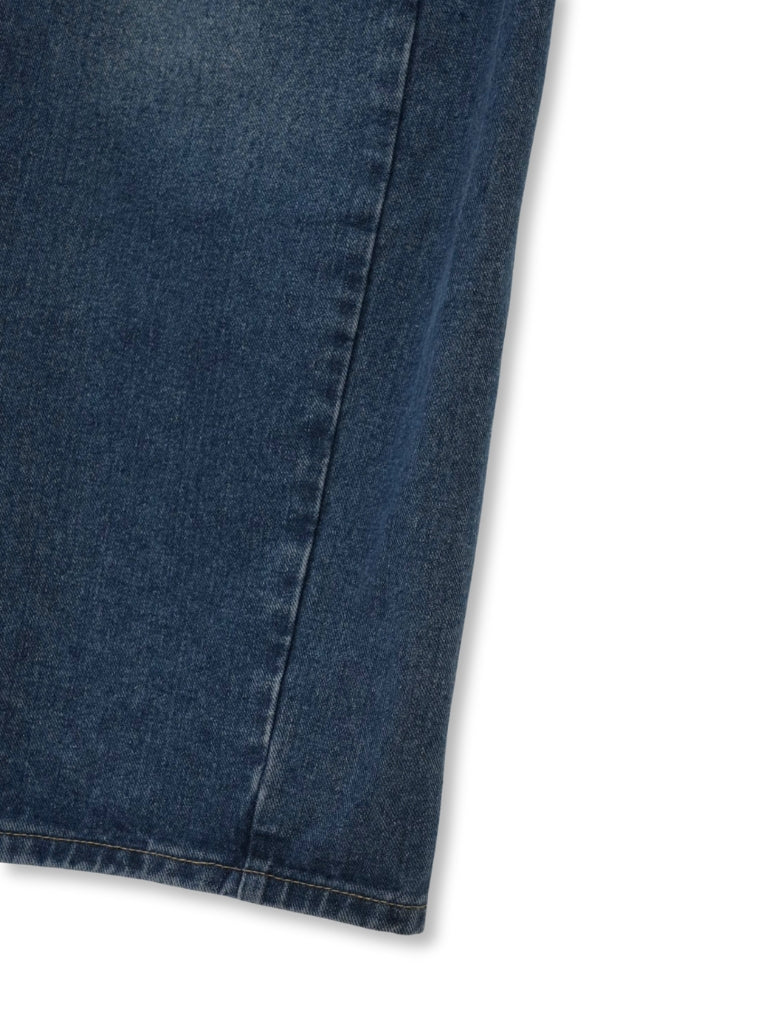 wide cut denim