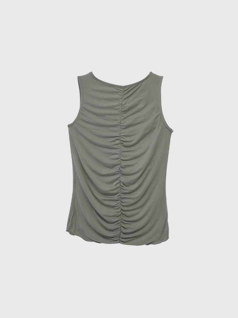 ruched drape tops