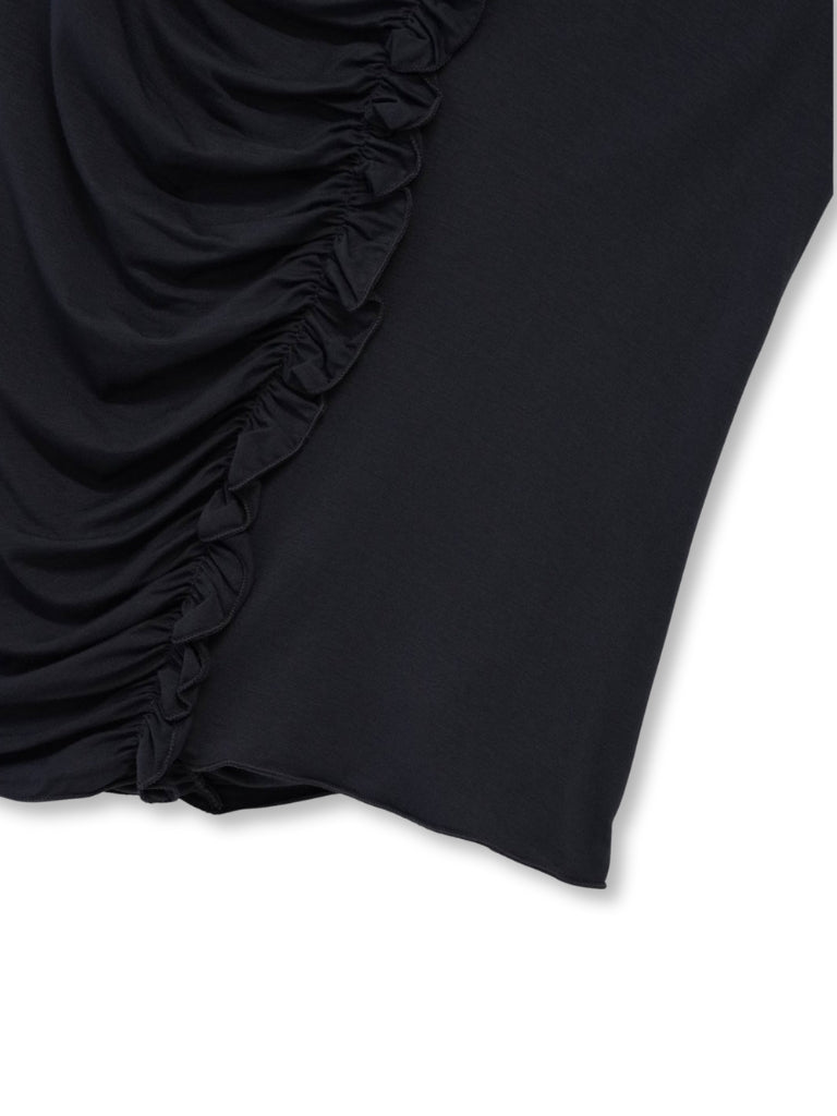 ruched drape tops