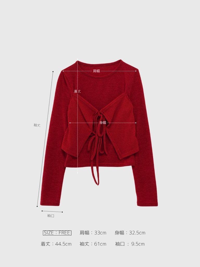 ribbon layered tube tops