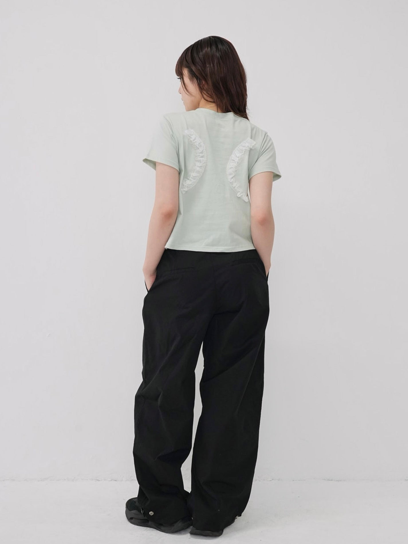 adjust button balloon pants
