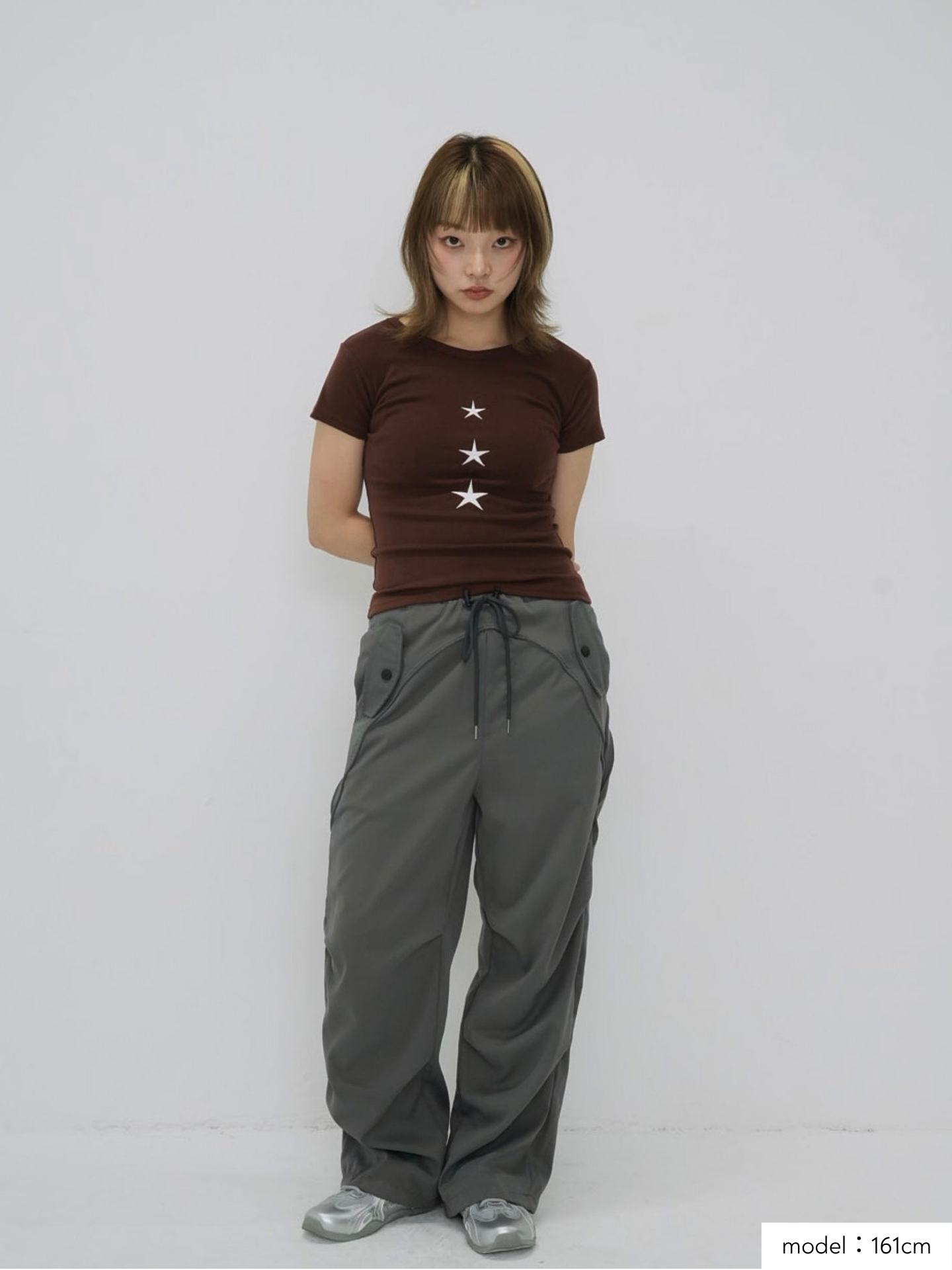 vertical star print tops
