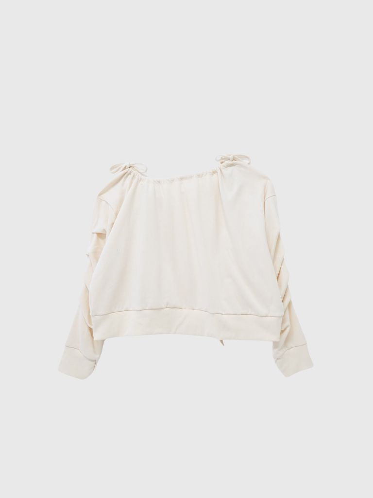 ribbon off shoulder tops