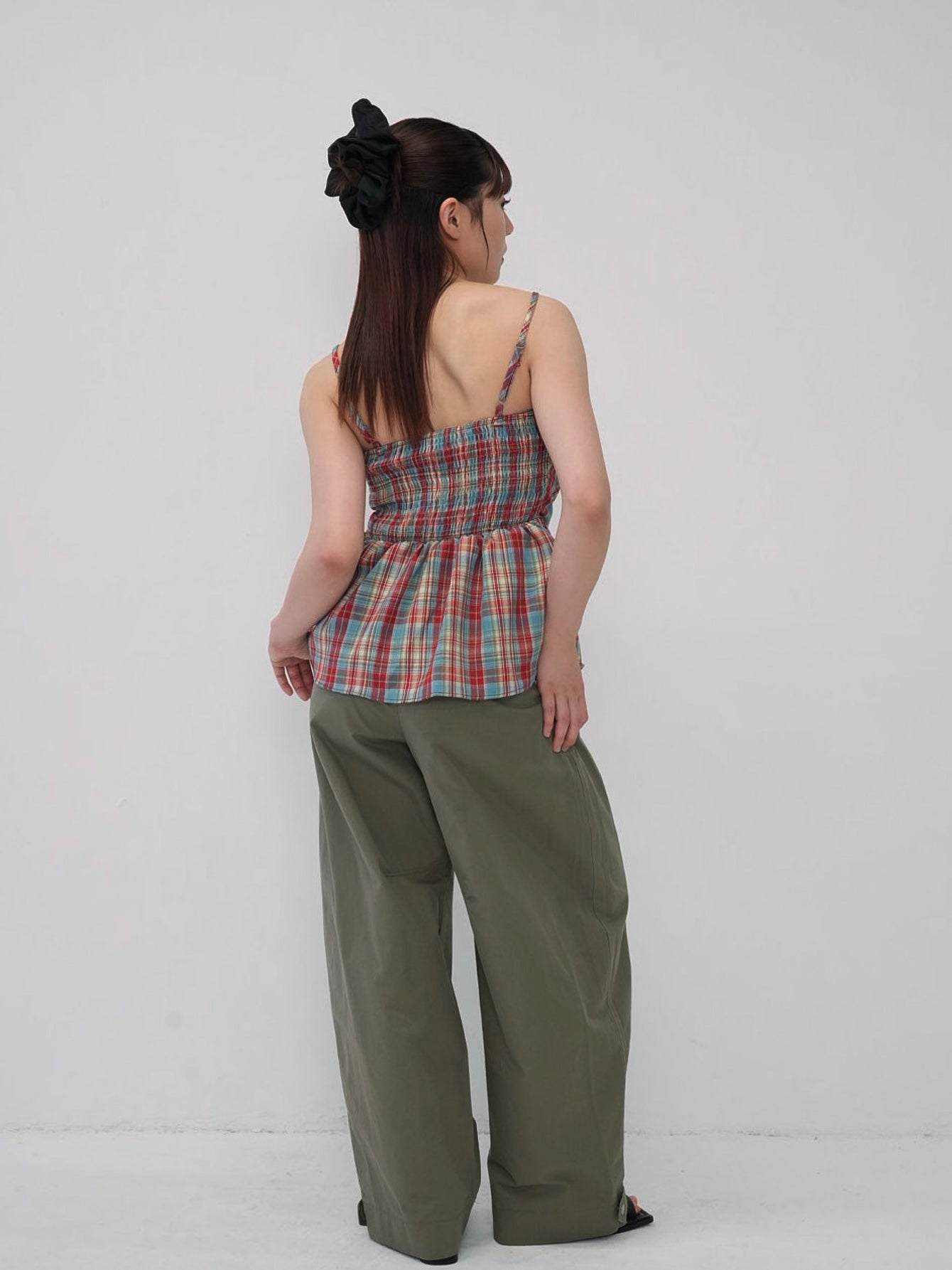 adjust button balloon pants