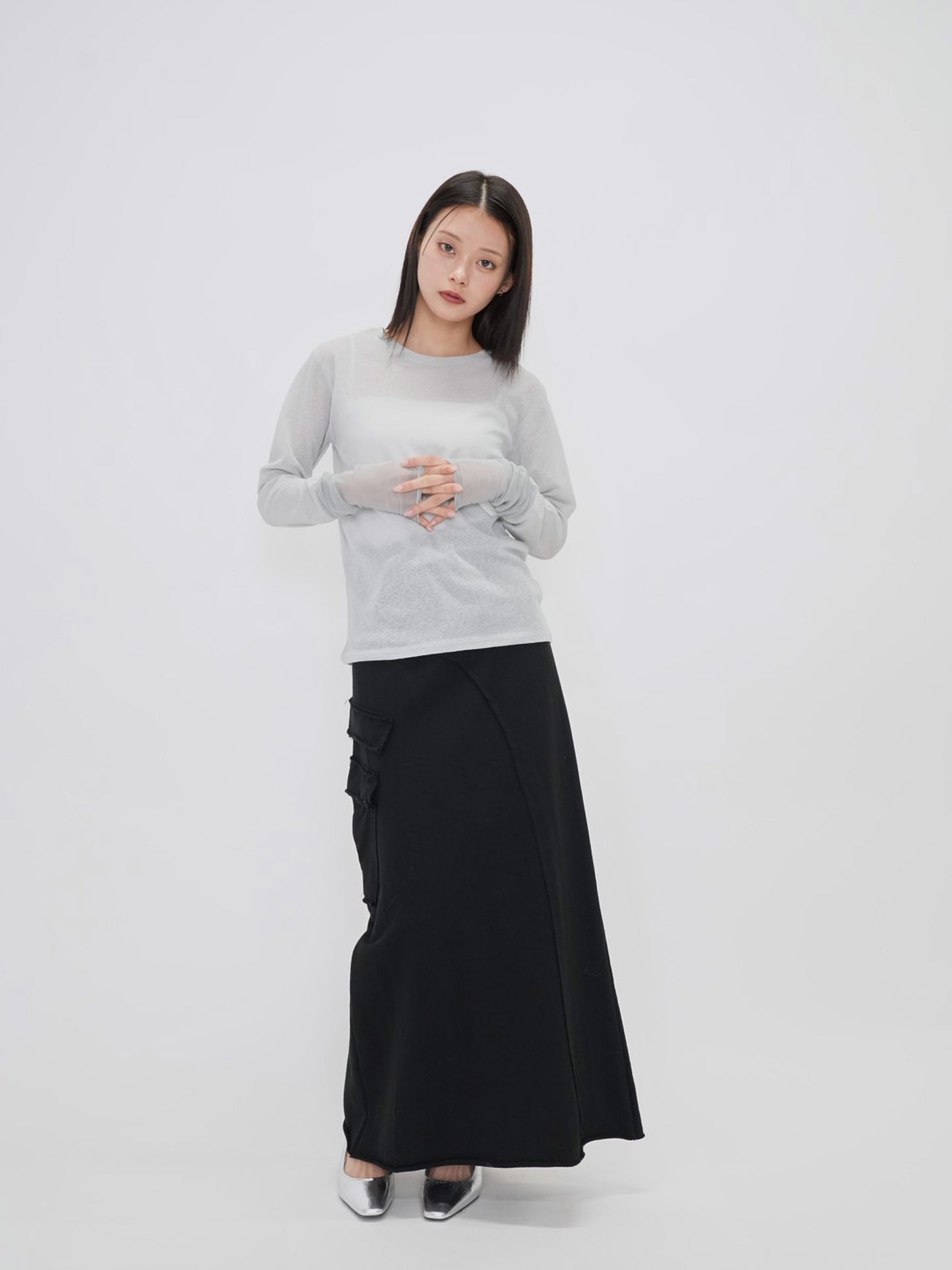 bicolor see through t