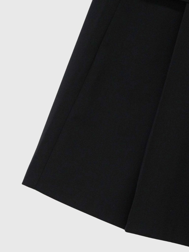 step pleats skirt