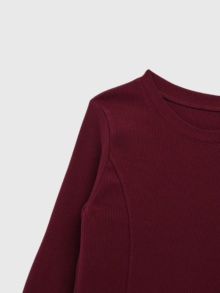 basic waffle line tops