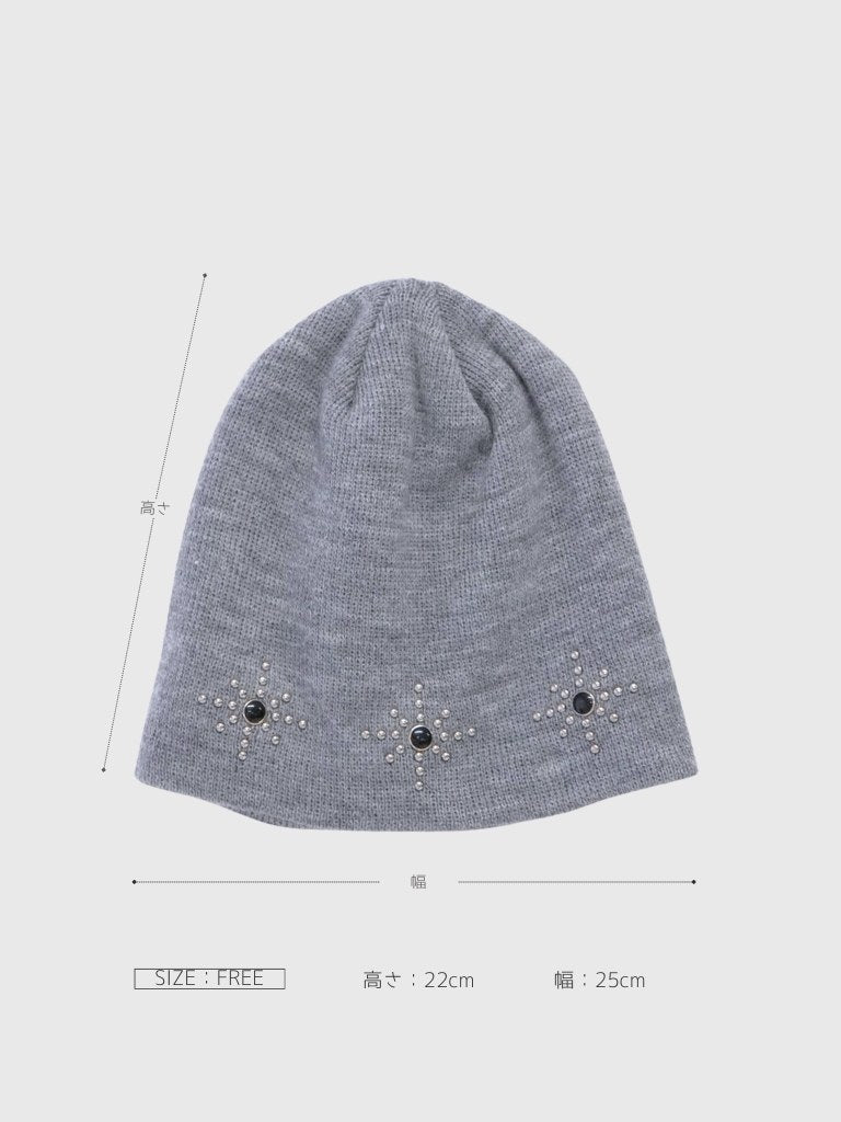 nova star stud beanie