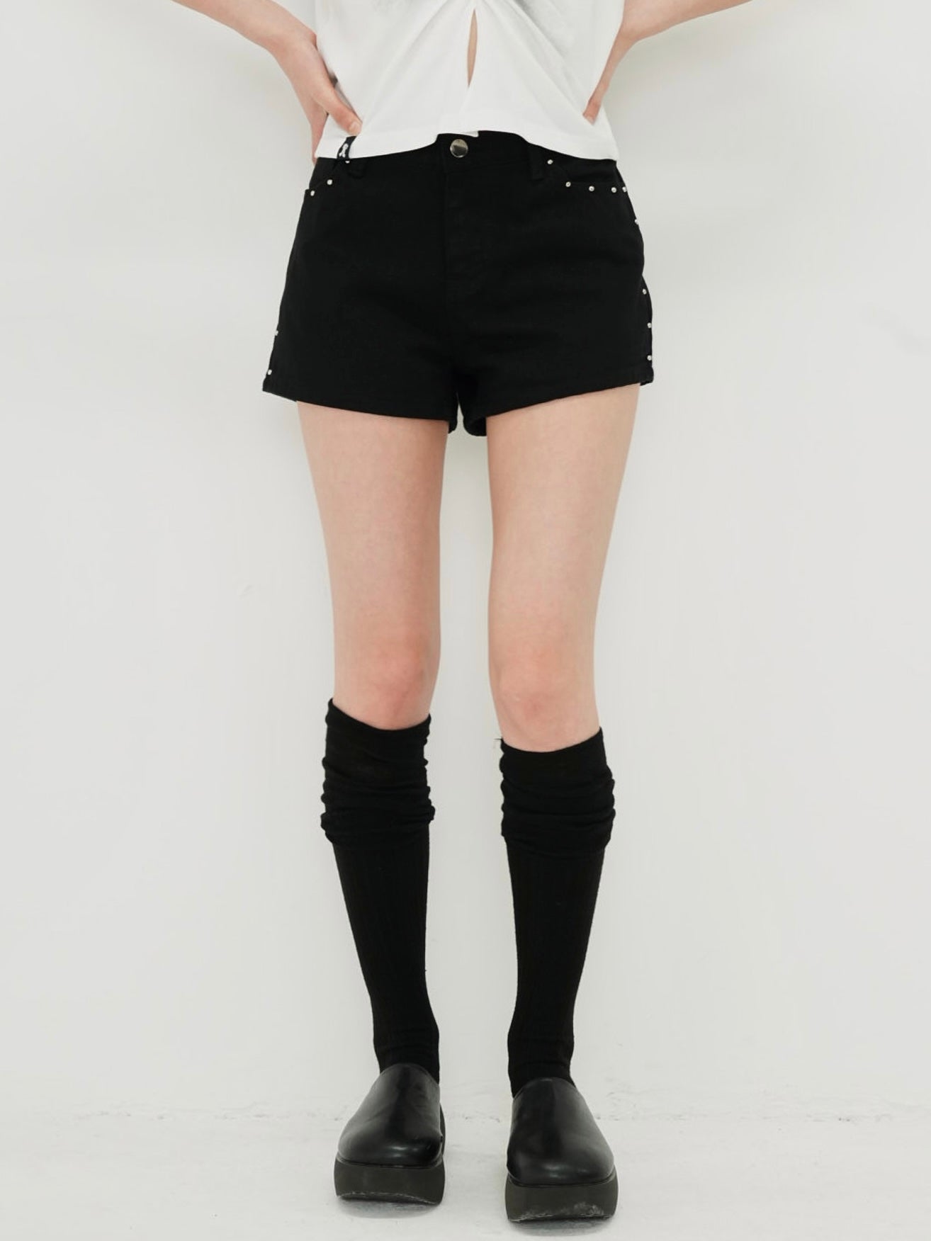 point studs shorts