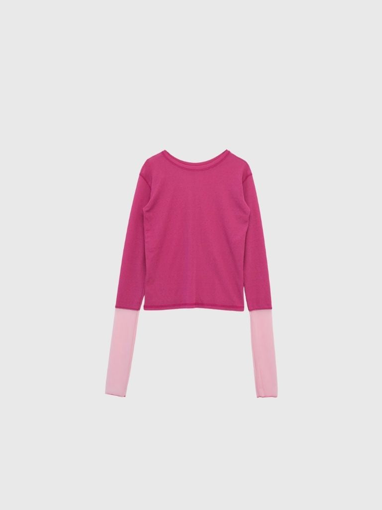 bicolor see through t