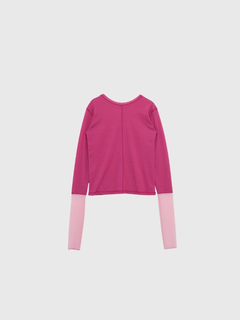 bicolor see through t