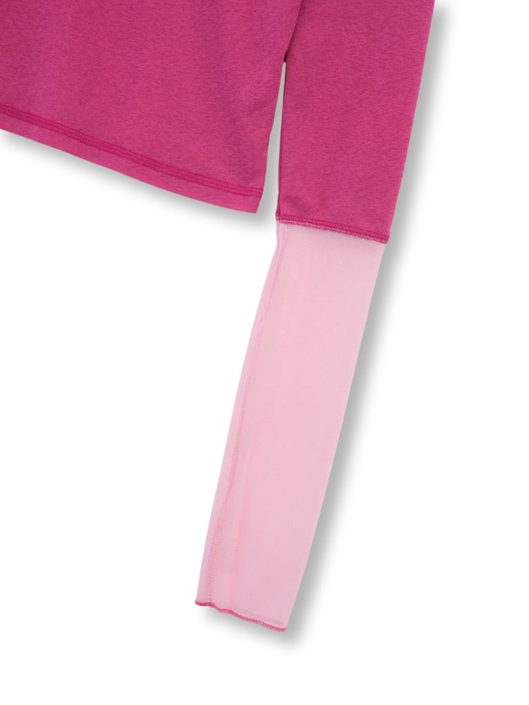 bicolor see through t