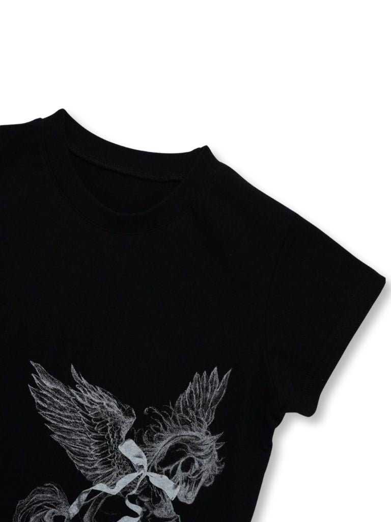 side lace unicorn tops