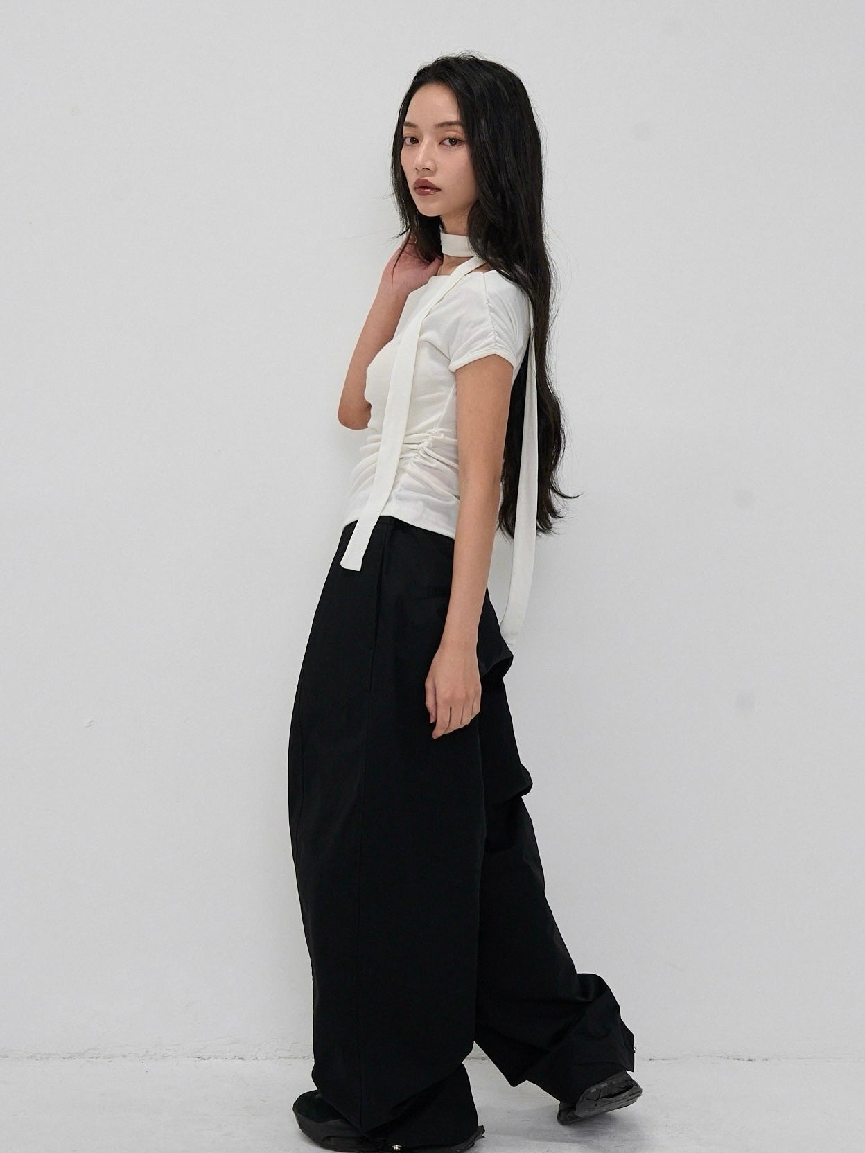 drape tie tops