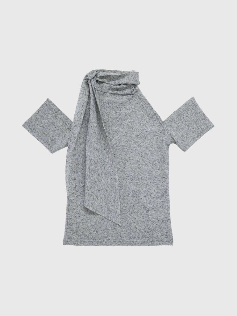 drape off shoulder tops