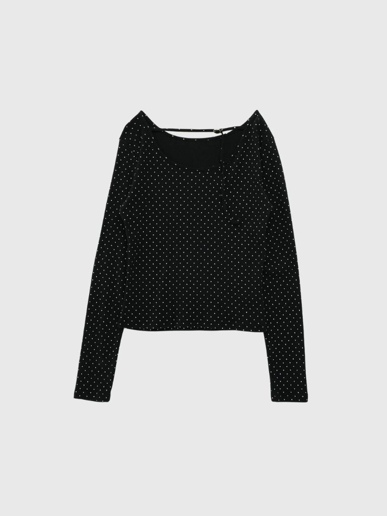 dot strap tops
