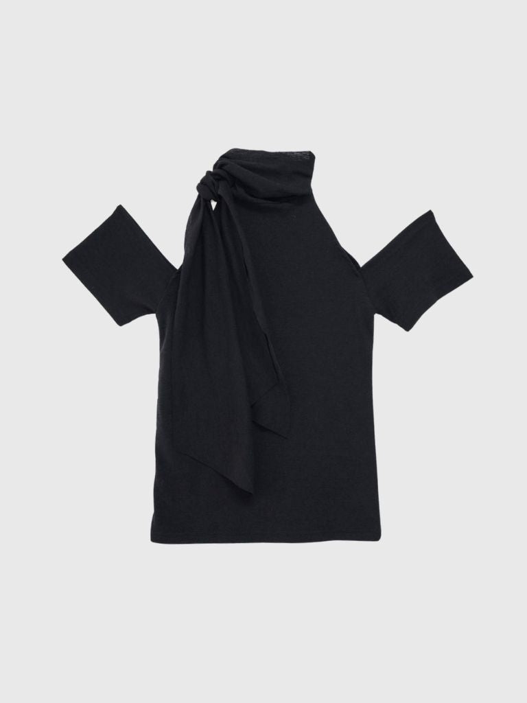 drape off shoulder tops