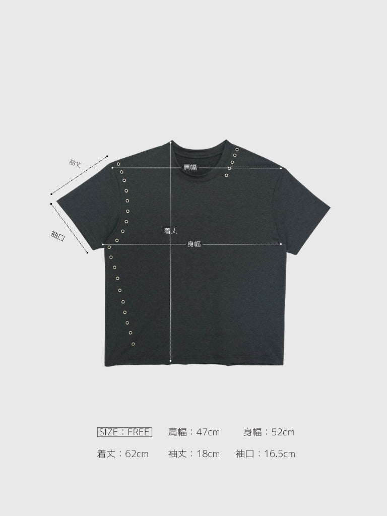 eyelet line tops