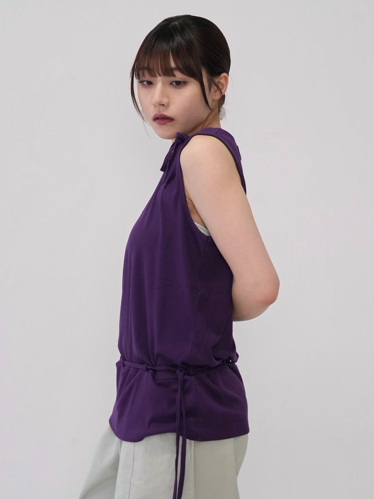 cutout design tank top