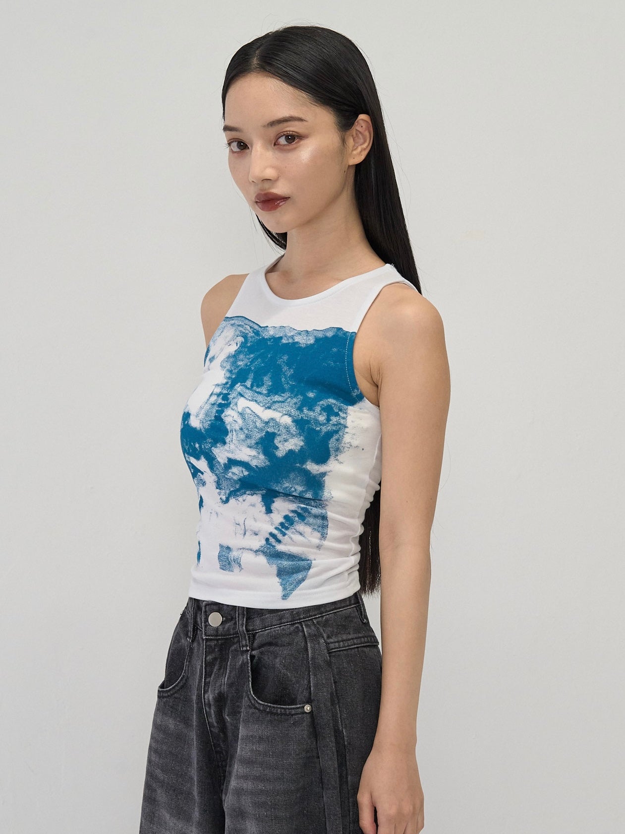 art print tank top