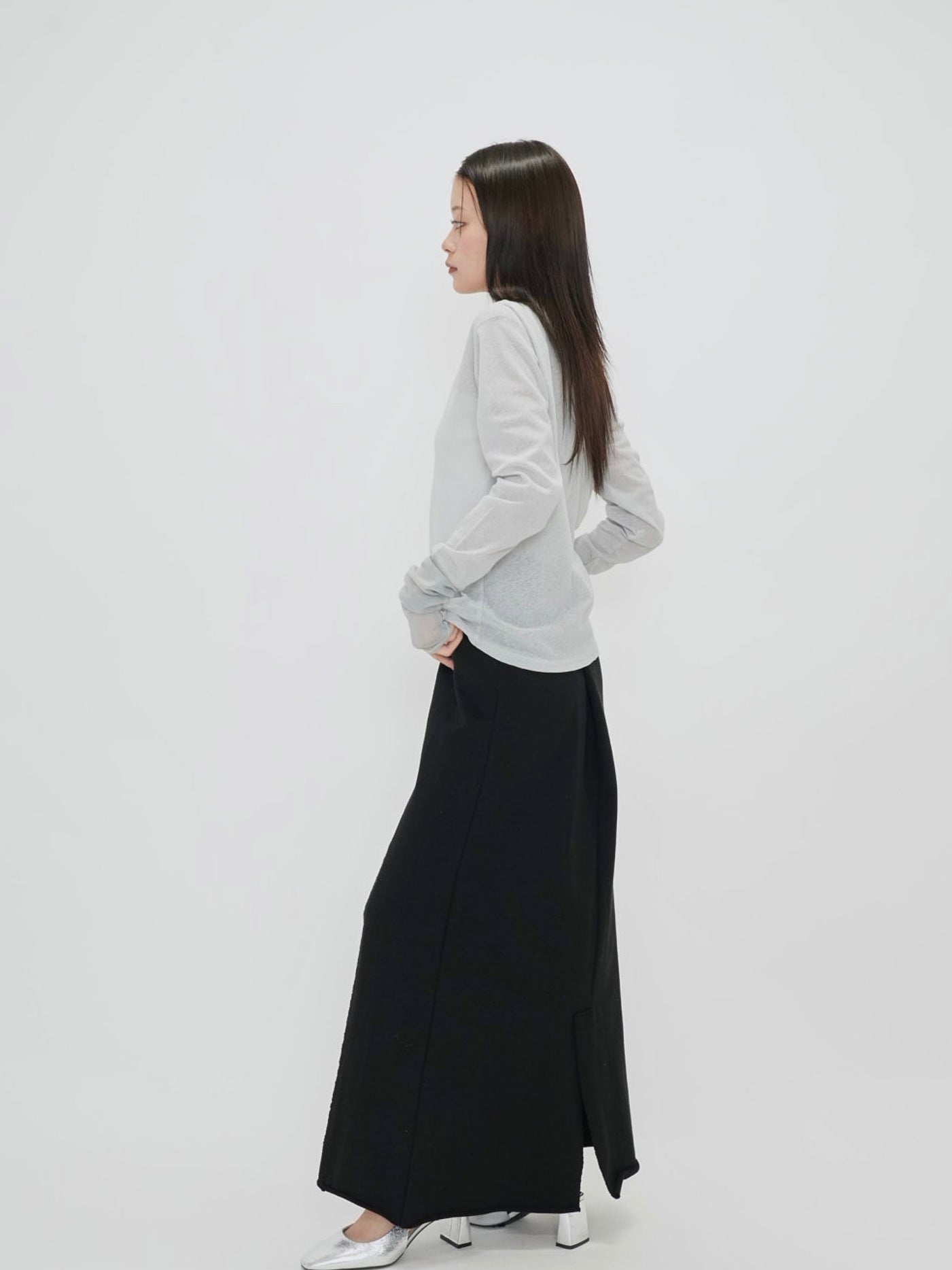 bicolor see through t