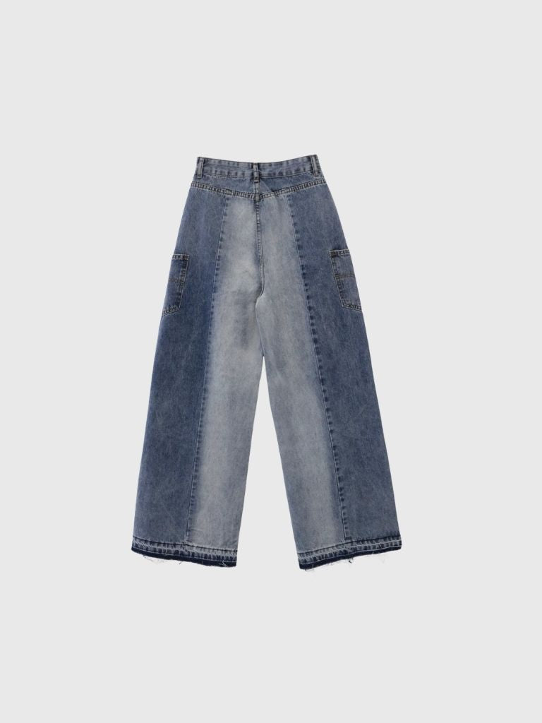 two tone denim