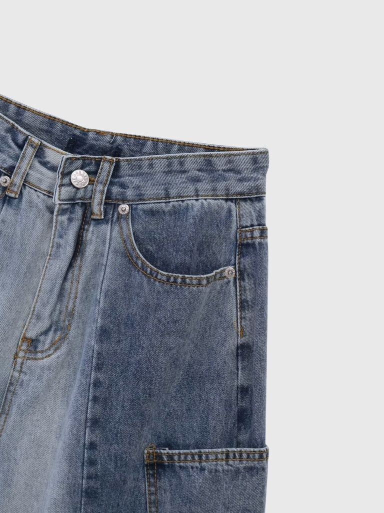 two tone denim