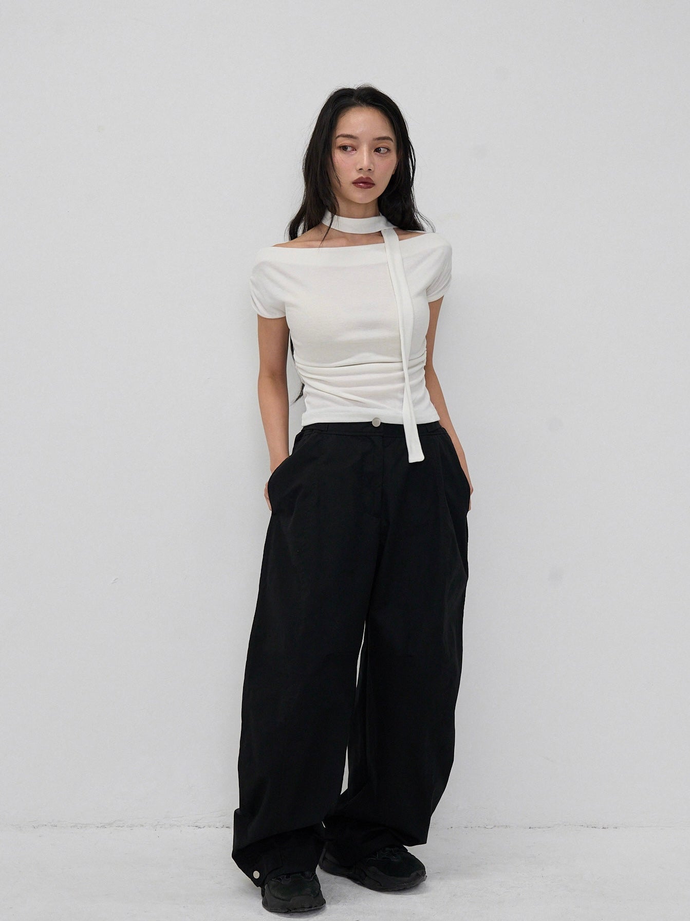 drape tie tops
