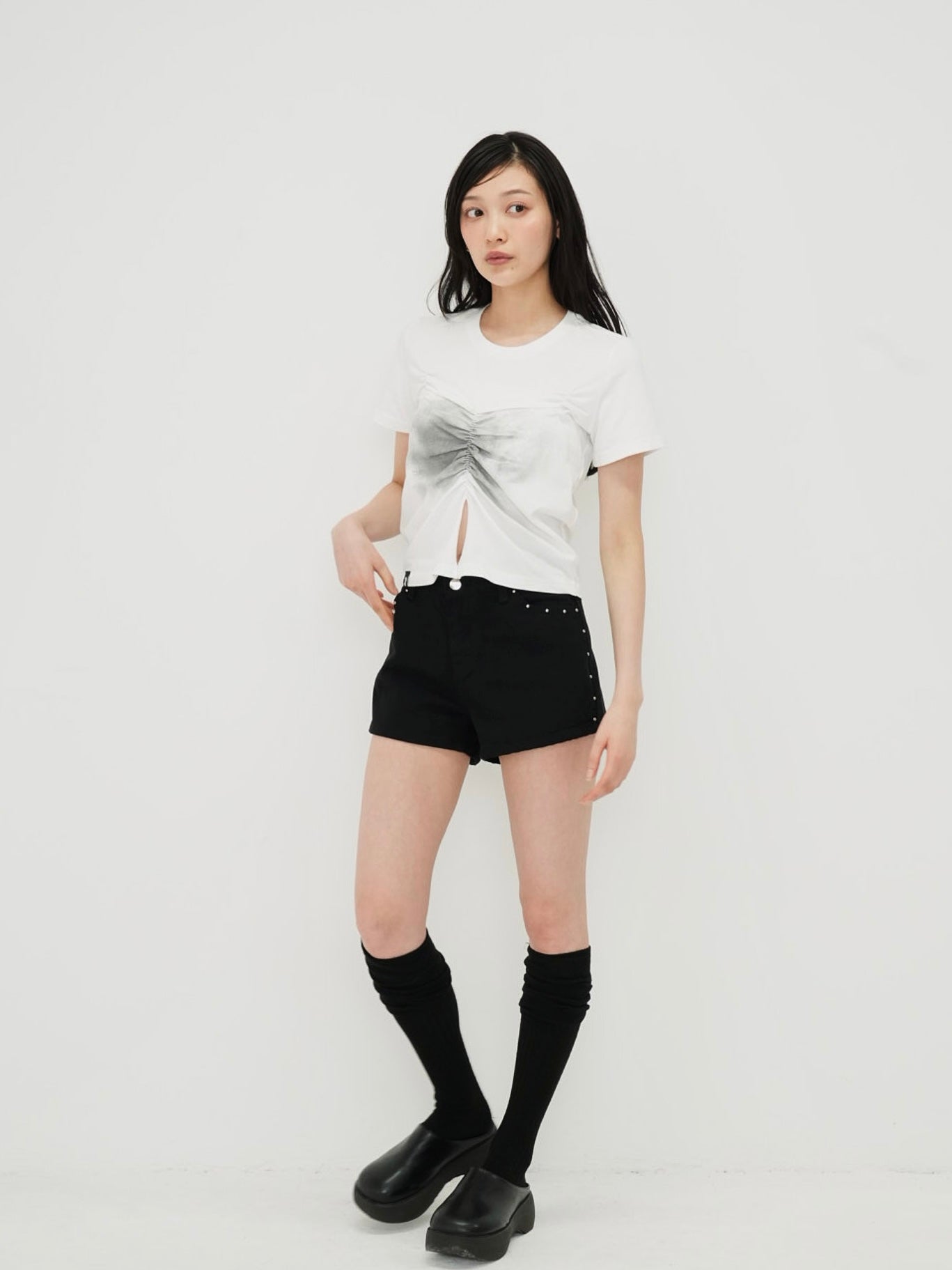 point studs shorts