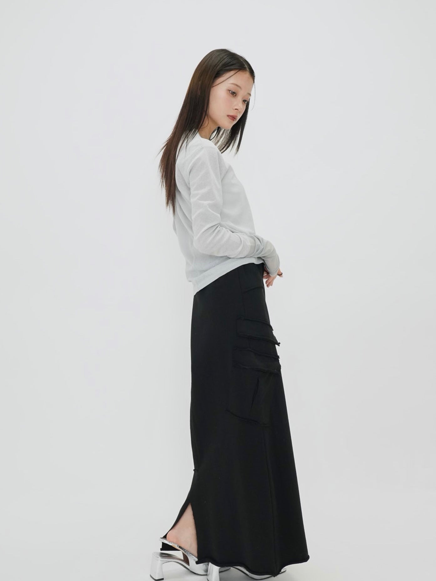 bicolor see through t