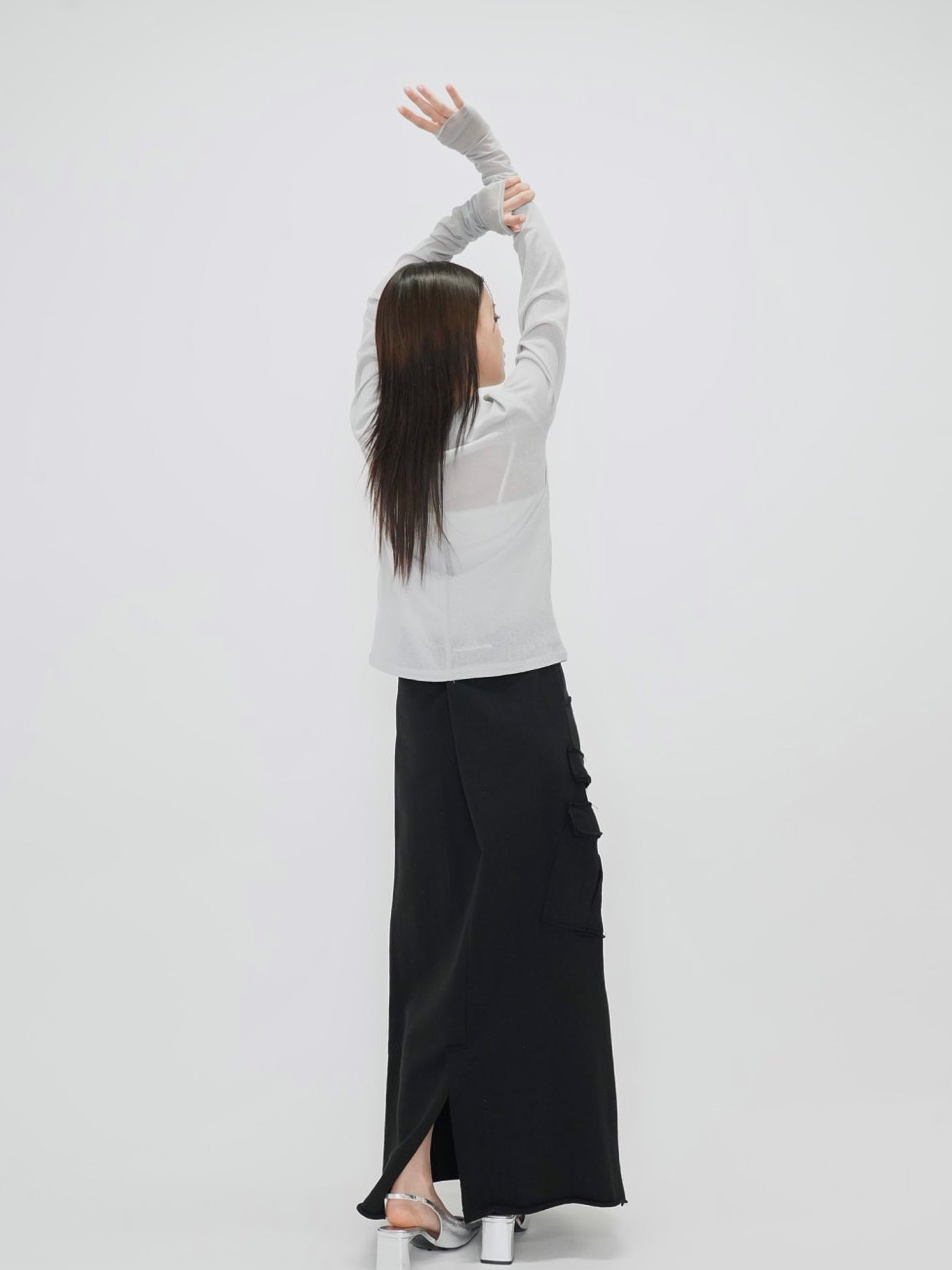 bicolor see through t