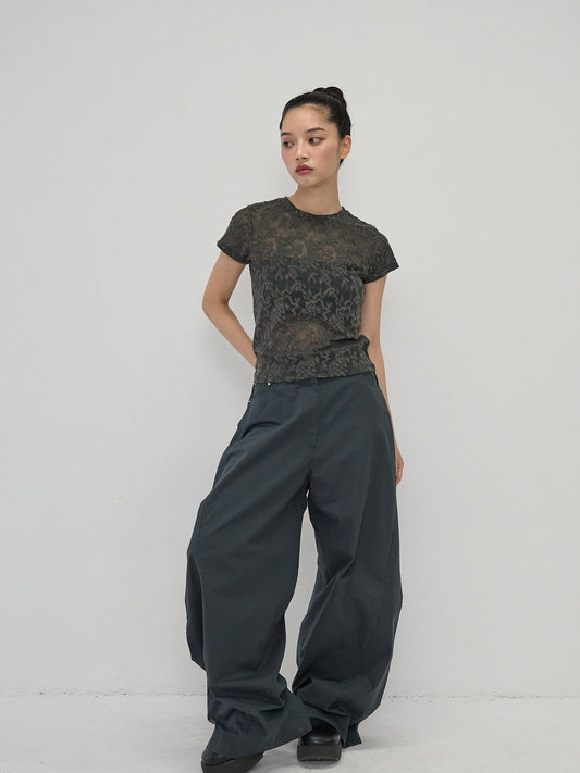 flower lace t