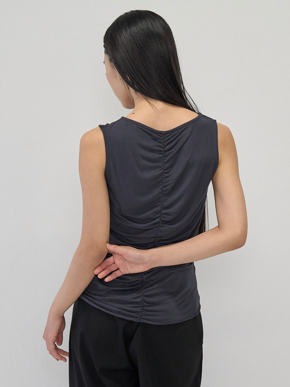 ruched drape tops