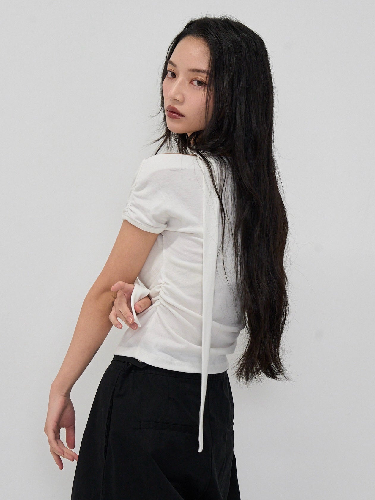 drape tie tops