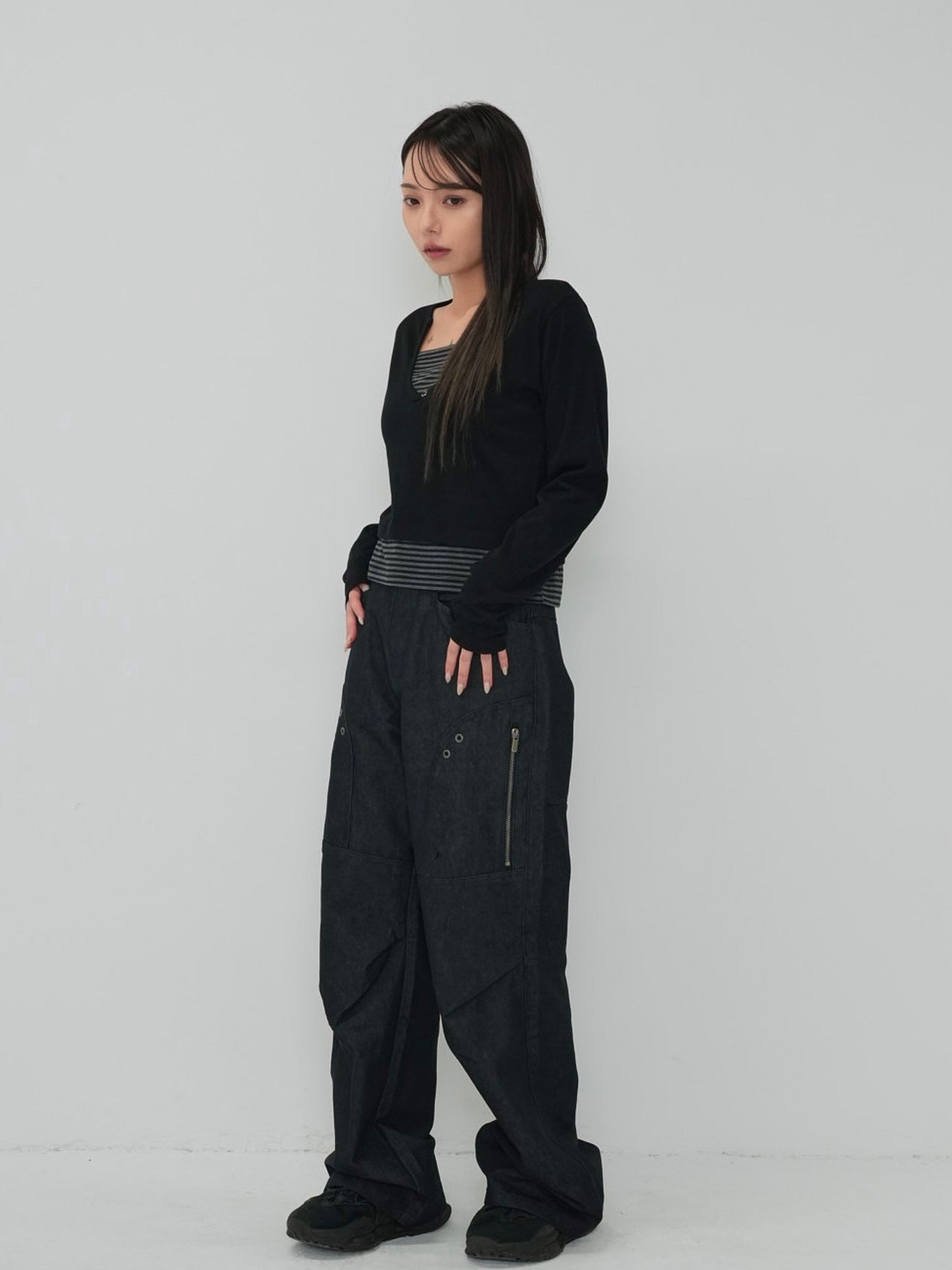 border layered snap tops