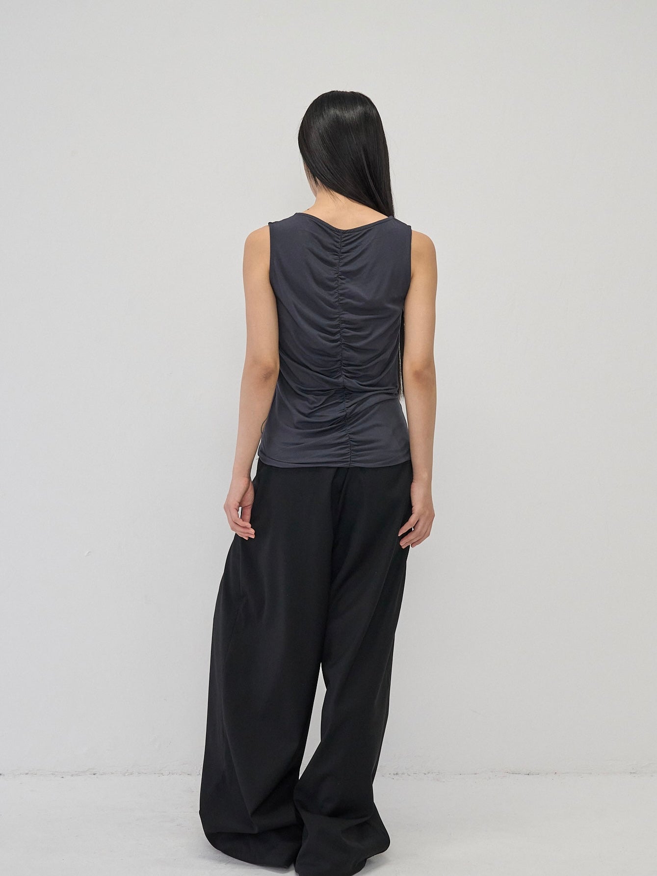 ruched drape tops