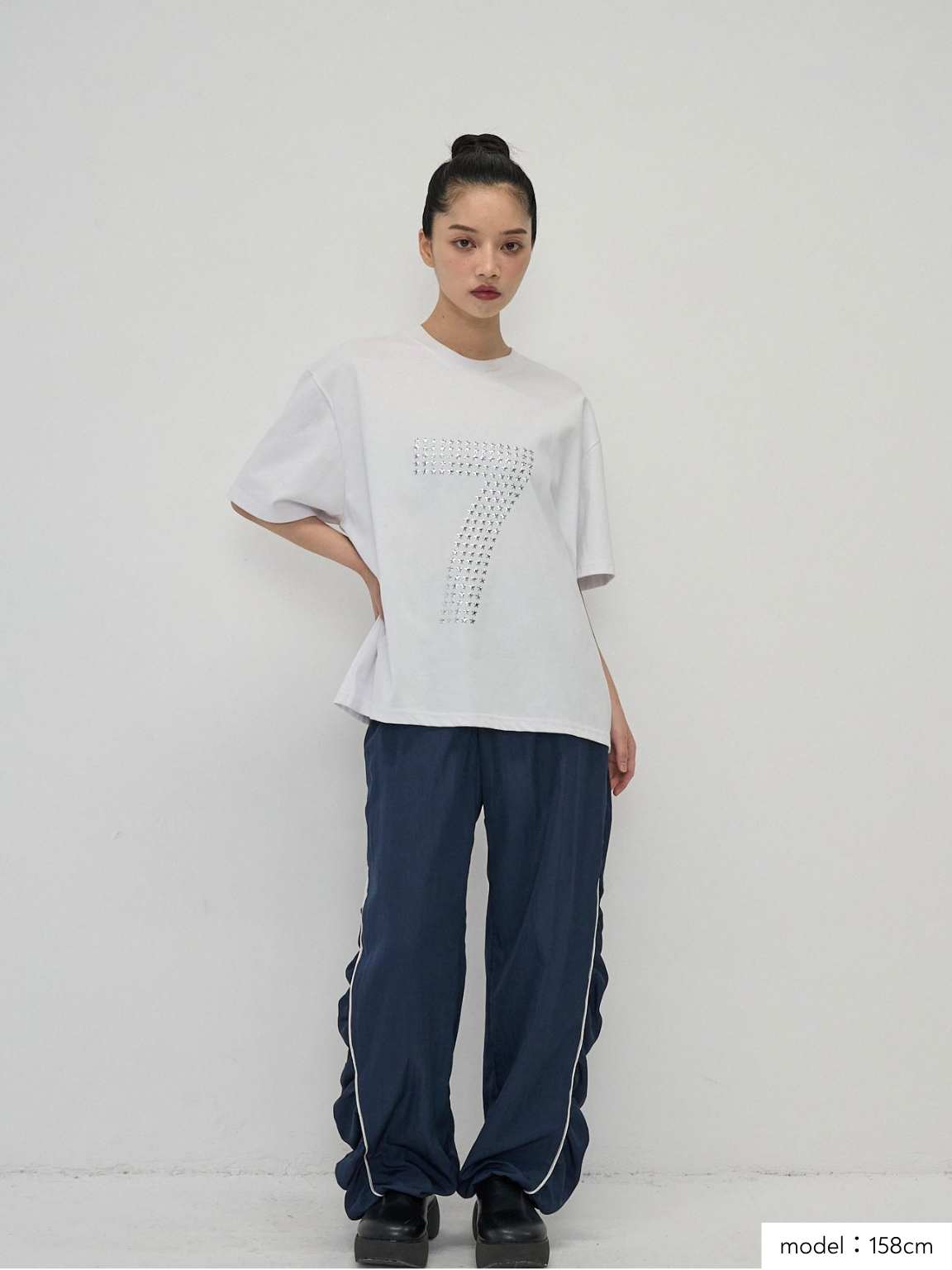 piping shirring pants