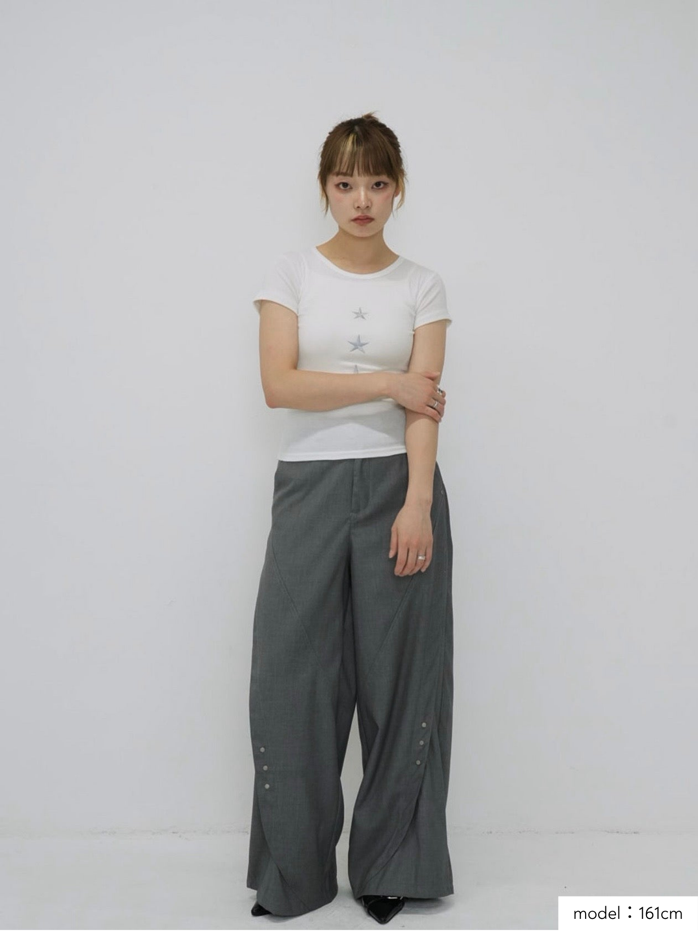 vertical star print tops