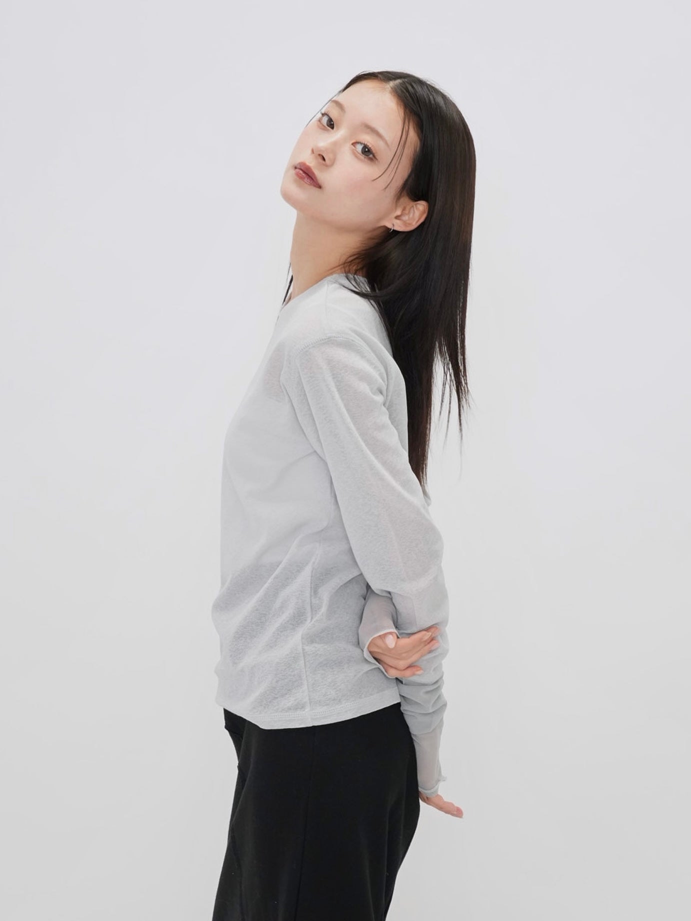 bicolor see through t