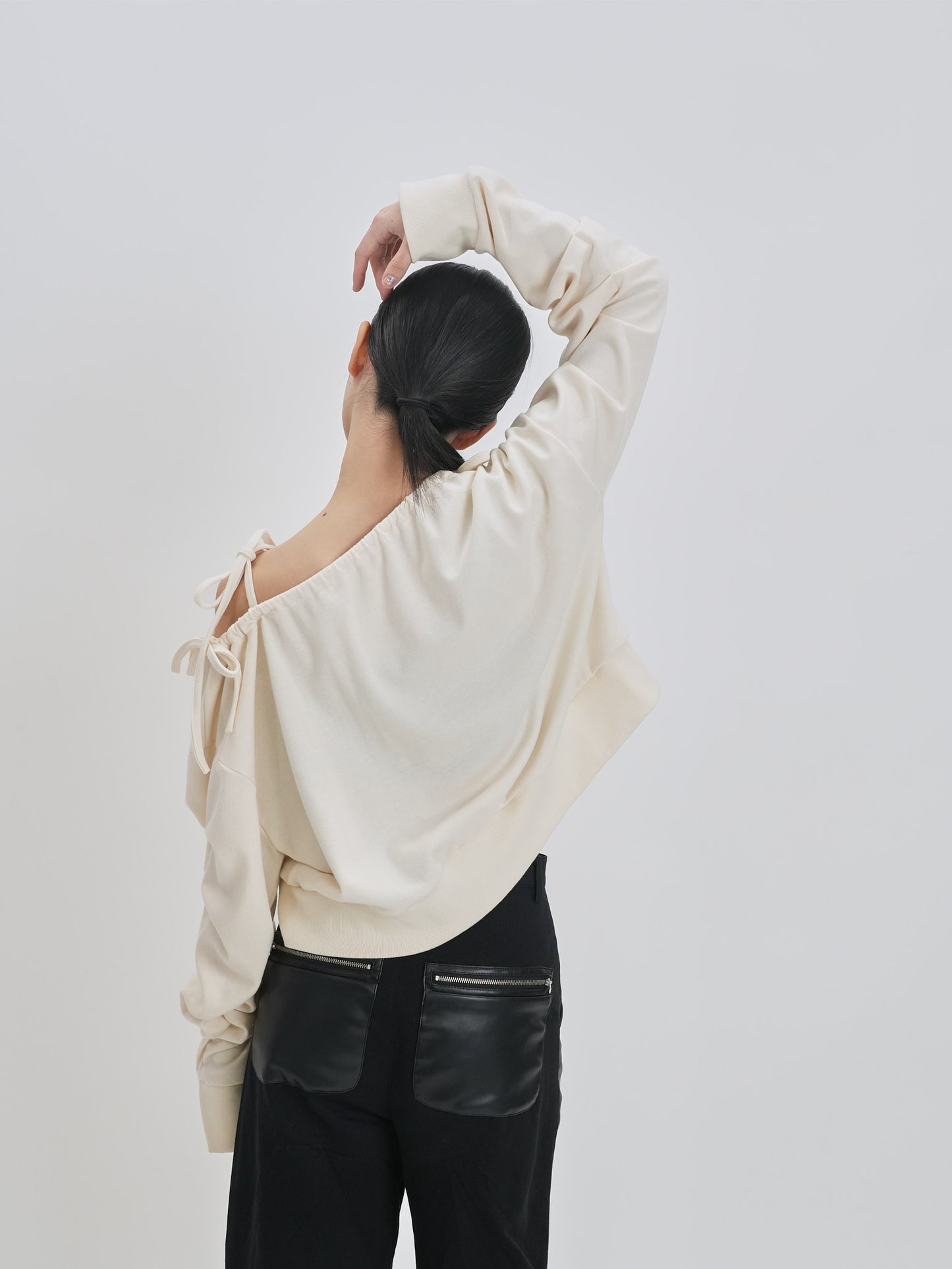 ribbon off shoulder tops