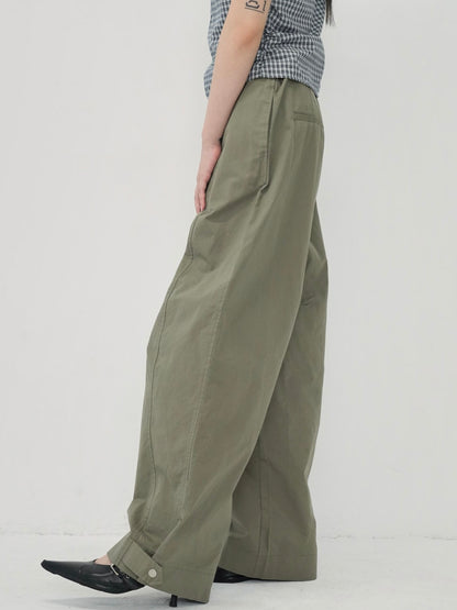 adjust button balloon pants