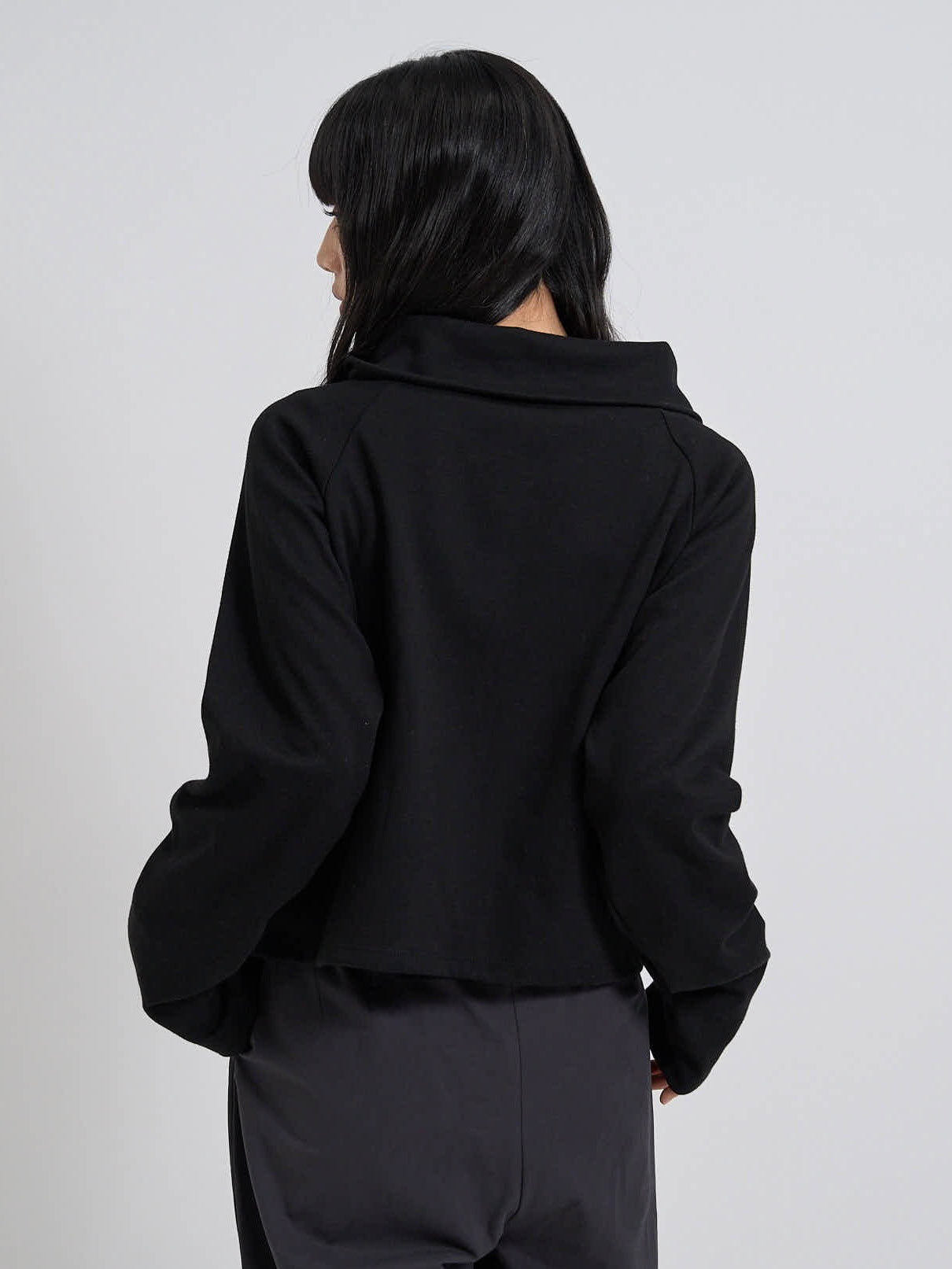 minimal double button cardigan